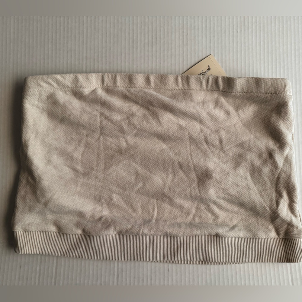 Universal Thread Cream Knit Top with Subtle Texture